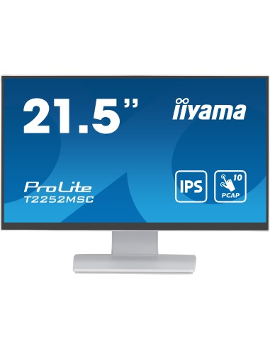 iiyama ProLite 21.5" Blanco Monitor táctil