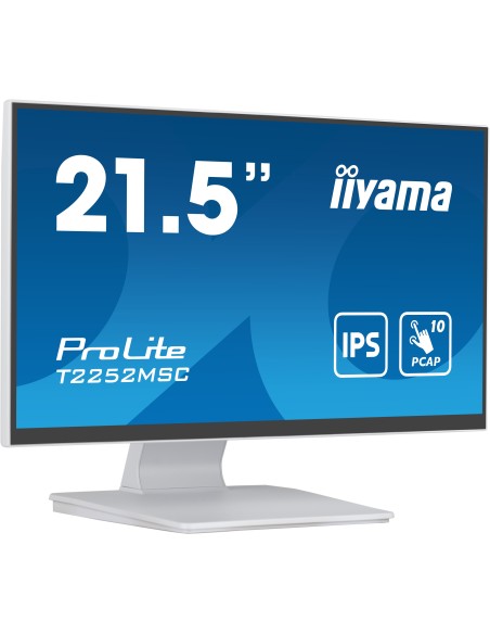 iiyama ProLite 21.5" Blanco Monitor táctil