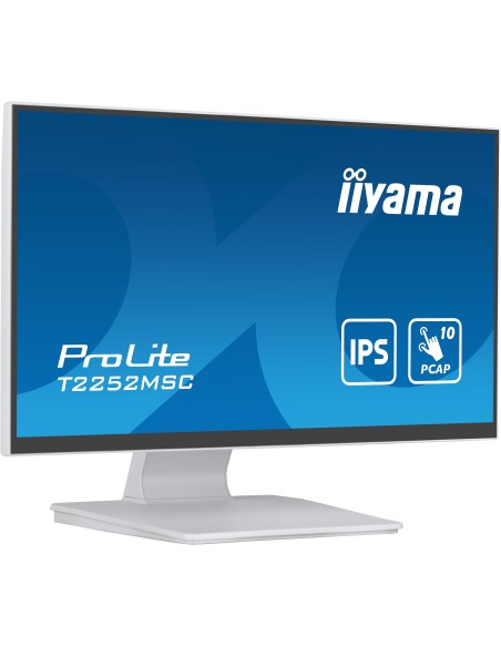 iiyama ProLite 21.5" Blanco Monitor táctil