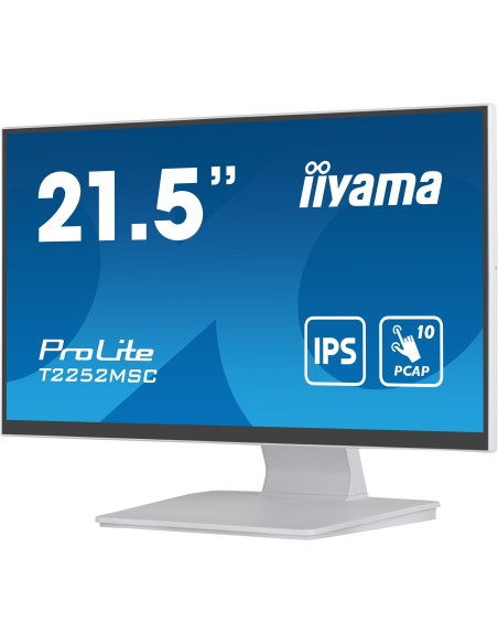iiyama ProLite 21.5" Blanco Monitor táctil