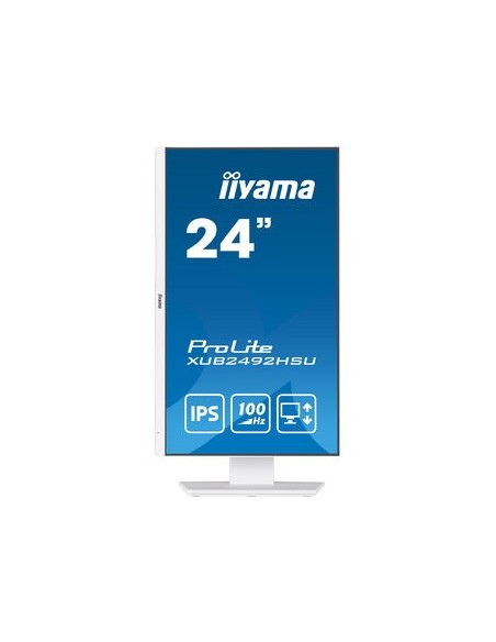 iiyama XUB2492HSU-W6 23.8" Full HD LED Blanco Monitor