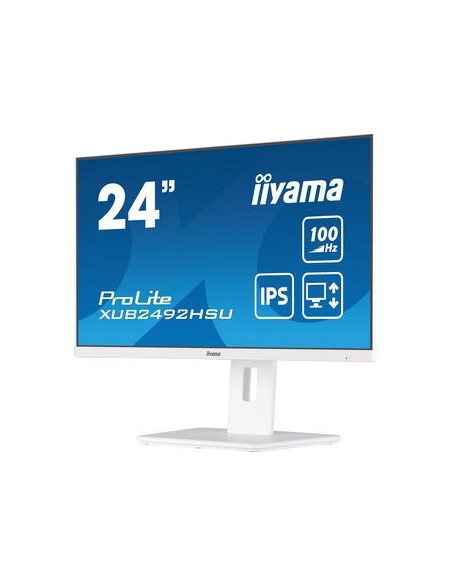 iiyama XUB2492HSU-W6 23.8" Full HD LED Blanco Monitor