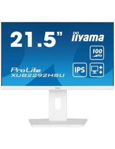 iiyama ProLite XUB2292HSU-W6 21.5" 1920 x 1080 Pixeles Full HD LED Blanco Monitor