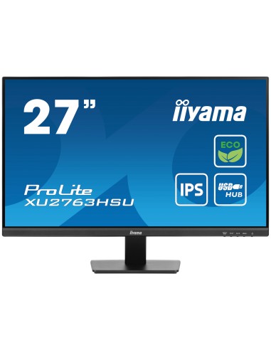 iiyama ProLite XU2763HSU-B1 pantalla para PC 68,6 cm (27") 1920 x 1080 Pixeles Full HD LED Negro