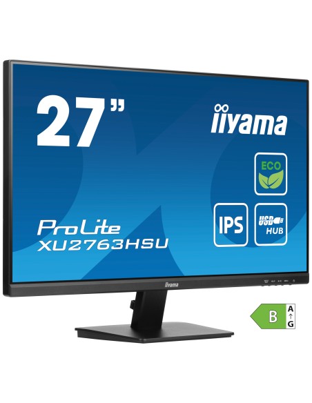 iiyama ProLite XU2763HSU-B1 pantalla para PC 68,6 cm (27") 1920 x 1080 Pixeles Full HD LED Negro