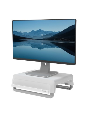 Fellowes Breyta Monitor StÍ¤nder tragbar mit Handgriff weiÍ? Gris, Blanco Escritorio