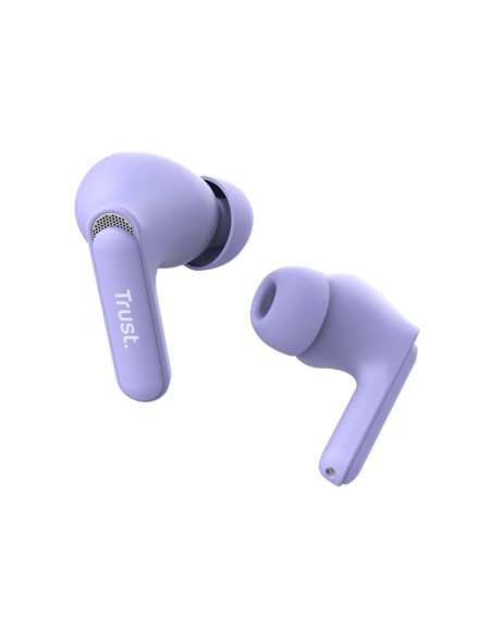 Trust Yavi Auriculares True Wireless Stereo (TWS) Dentro de oÍ­do Llamadas Música USB Tipo C Bluetooth Púrpura