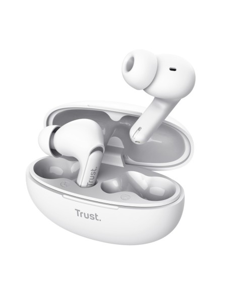 Trust Yavi Auriculares True Wireless Stereo (TWS) Dentro de oÍ­do Llamadas Música USB Tipo C Bluetooth Blanco