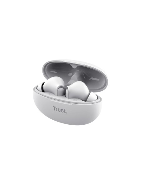 Trust Yavi Auriculares True Wireless Stereo (TWS) Dentro de oÍ­do Llamadas Música USB Tipo C Bluetooth Blanco