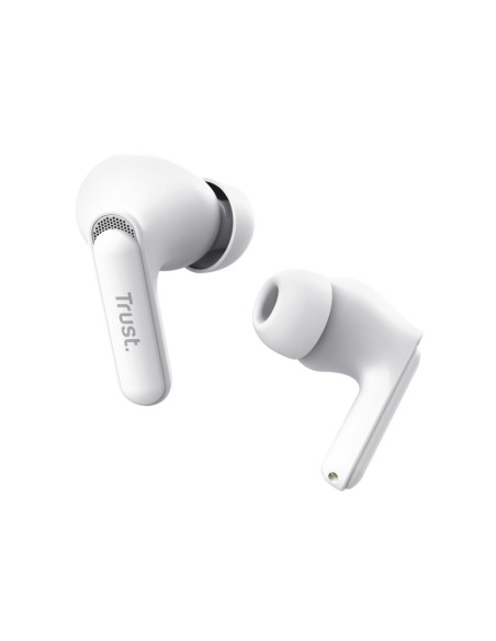 Trust Yavi Auriculares True Wireless Stereo (TWS) Dentro de oÍ­do Llamadas Música USB Tipo C Bluetooth Blanco