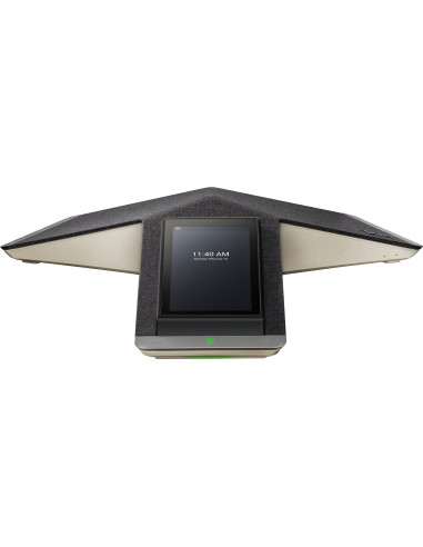POLY Teléfono de conferencias IP Trio C60 para Microsoft Teams, con radio y habilitado para alimentación a través de Ethernet (P
