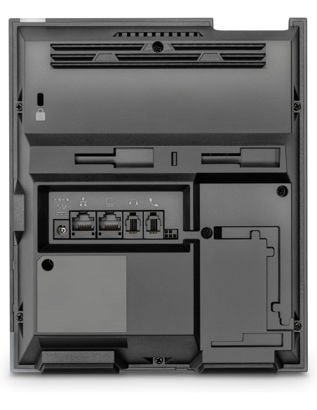 POLY Teléfono multimedia empresarial CCX 400 para Microsoft Teams y habilitado para alimentación a través de Ethernet (PoE)