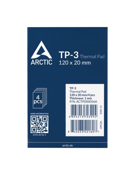 ARCTIC ACTPD00056A compuesto disipador de calor Parche térmico