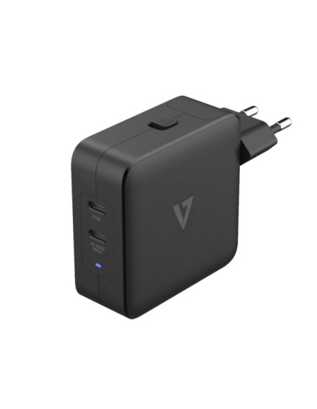 V7 ACUSBC65WGAN Universal Negro Corriente alterna Interior