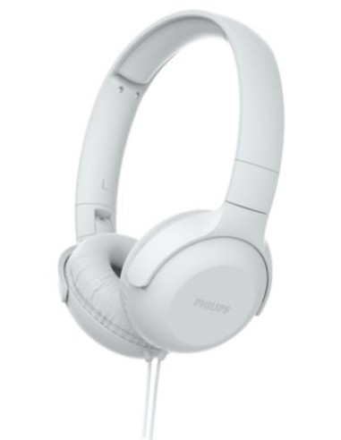 Auriculares diadema philips TPV UH 201 WT 3.5 mm blanco TAUH201WT 00