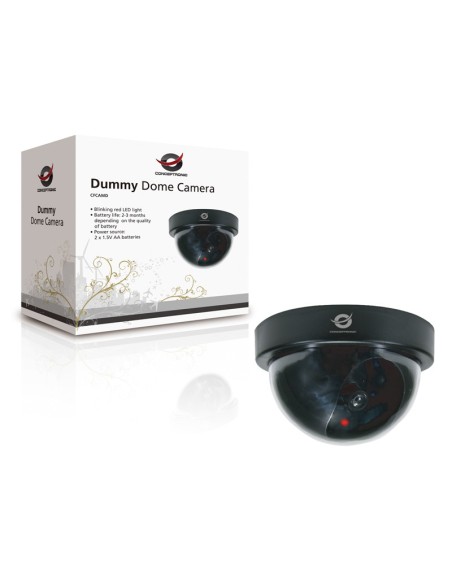 CONCEPTRONIC CFCAMD CAMARA DUMMY TIPO DOMO DISUASORIA NEGRA
