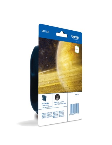 CARTUCHO BROTHER LC-1100 NEGRO LC1100BKBP