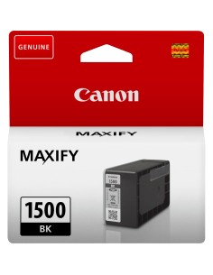 Cartucho canon PGI-1500BK original 12.4ml negro compatible segun especificaciones 9218B001