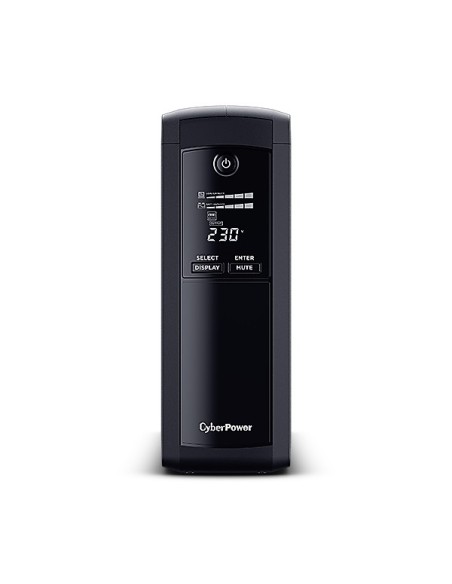 SAI CyberPower VP1600ELCD (UPS) LÍ­nea interactiva 1600 VA 960 W 4 salidas AC