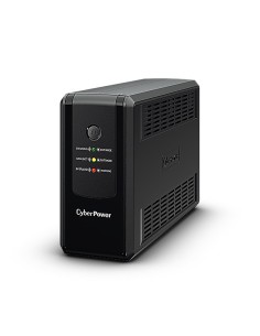 CyberPower sistema de alimentación ininterrumpida (UPS) LÍ­nea interactiva 650 VA 360 W 3 salidas AC Negro