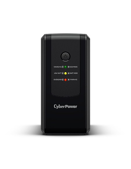 CyberPower sistema de alimentación ininterrumpida (UPS) LÍ­nea interactiva 650 VA 360 W 3 salidas AC Negro