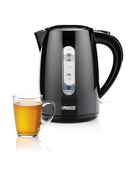 Princess 236017 Hervidora de agua black style 2200w capacidad 1.7L negro
