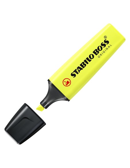 STABILO Boss Original marcador 10 pieza(s) Amarillo