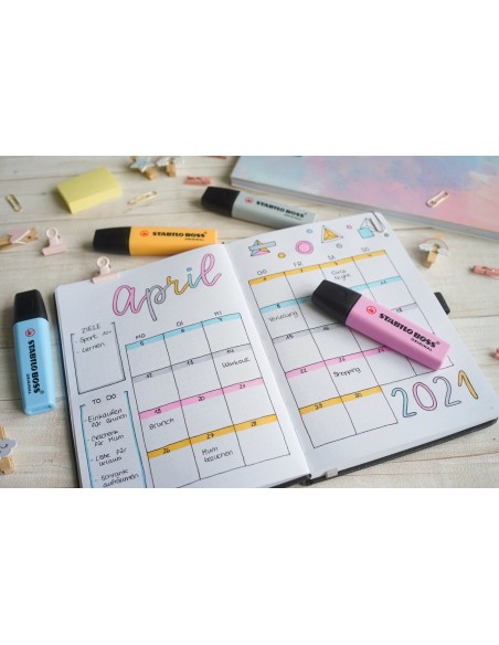 STABILO Boss Original marcador 10 pieza(s) Amarillo