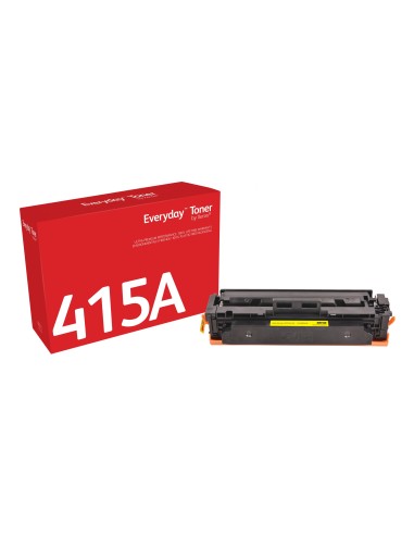 Everyday Tóner Amarillo compatible con HP 415A (W2032A), Rendimiento estándar