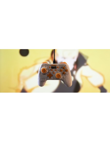 Konix Kakashi Blanco USB Gamepad Nintendo Switch, Nintendo Switch Lite, PC