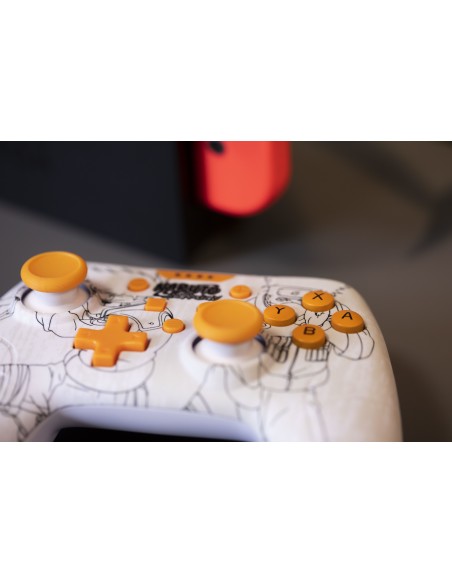 Konix Kakashi Blanco USB Gamepad Nintendo Switch, Nintendo Switch Lite, PC