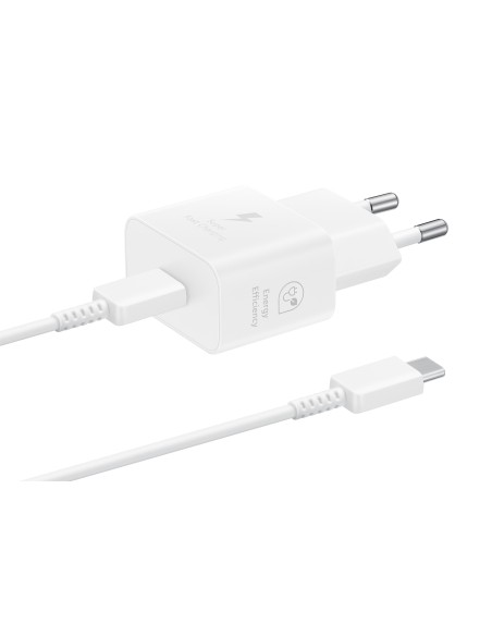 Samsung EP-T2510 Cargador para Smartphone Carga Rápida 25W Blanco con Cable