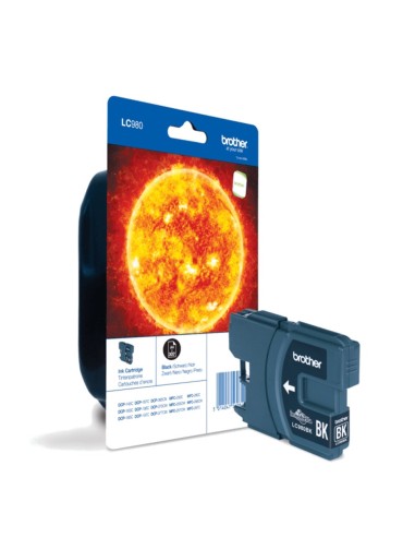 CARTUCHO BROTHER LC-980 NEGRO LC980BKBP