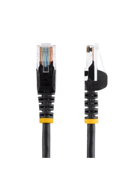 StarTech.com 45PAT5MBK cable de red 5 m Cat5e U UTP (UTP) Negro