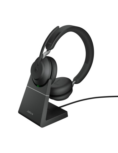 Jabra Evolve2 65 MS Stereo Auriculares Diadema USB Tipo C Bluetooth Negro