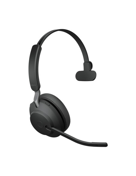 Jabra Evolve2 65, UC mono auriculares diadema USB tipo A Bluetooth Negro