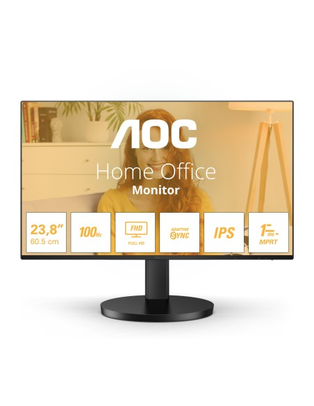 AOC 24B3HA2 23.8" Full HD LED Negro Monitor