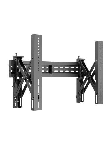 AISENS Soporte para Videowall Nivelable y Función Pop-Out para Tv 70Kg de 37-70, Negro