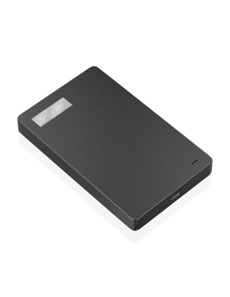 AISENS Caja Externa 2,5? 9.5mm SATA a USB-C USB3.1 Gen1, Negra