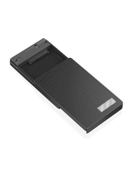 AISENS Caja Externa 2,5? 9.5mm SATA a USB-C USB3.1 Gen1, Negra