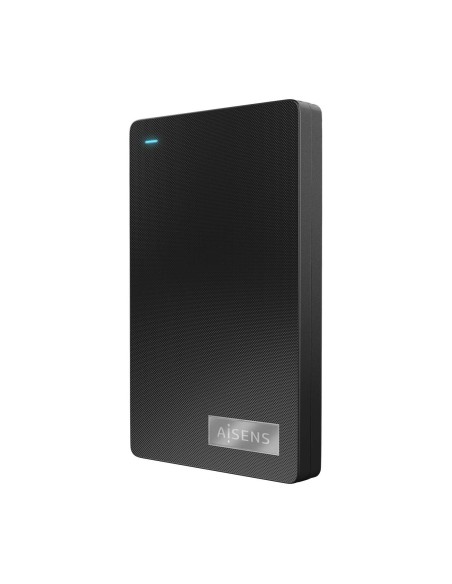 AISENS Caja Externa 2,5? 9.5mm SATA a USB-C USB3.1 Gen1, Negra