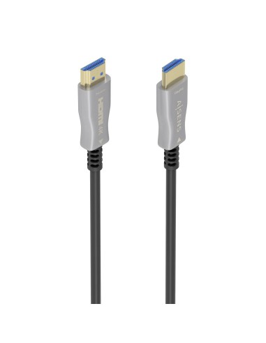 AISENS Cable HDMI V2.0 AOC Premium Alta Velocidad   HEC 4K@60Hz 18Gbps, A M-A M, Negro, 10 m