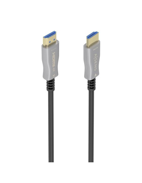 AISENS Cable HDMI V2.0 AOC Premium Alta Velocidad   HEC 4K@60Hz 18Gbps, A M-A M, Negro, 10 m