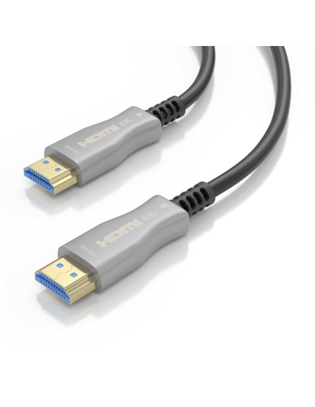 AISENS Cable HDMI V2.0 AOC Premium Alta Velocidad   HEC 4K@60Hz 18Gbps, A M-A M, Negro, 10 m