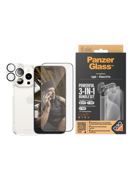 PanzerGlass B1173+2810 protector de pantalla o trasero para teléfono móvil Apple 1 pieza(s)