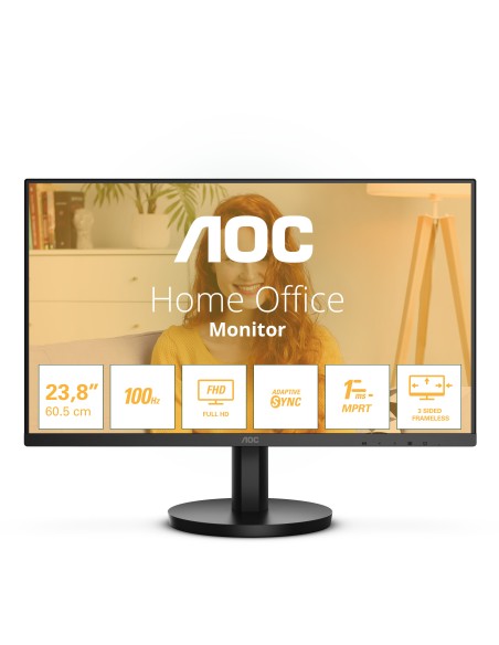 AOC 24B3HMA2 23.8" Full HD LED Negro Monitor
