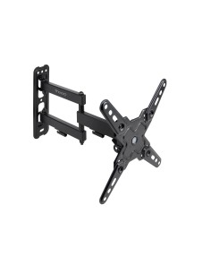 SOPORTE PARED PANTALLAS 13-43 GIRAINCLI NEGRO DOBLE BRAZO TOOQ LP1345TN-B