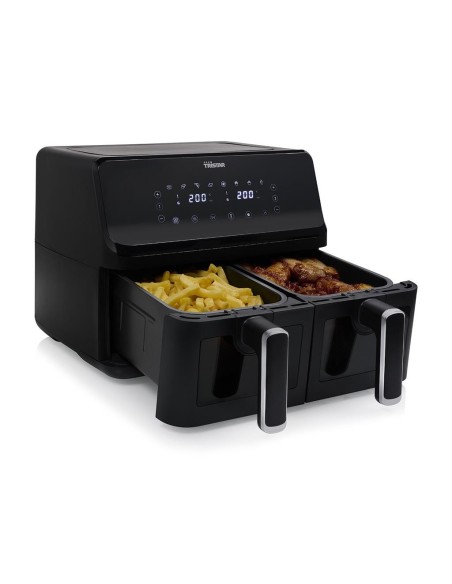 Tristar FR-9040 freidora Doble 8 L Independiente 2700 W Freidora de aire caliente Negro