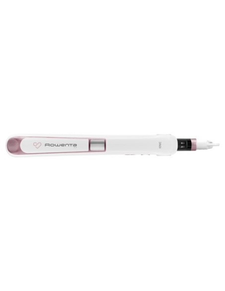 Rowenta SF7460 Utensilio de peinado Plancha de pelo Caliente Rosa, Blanco 1,8 m