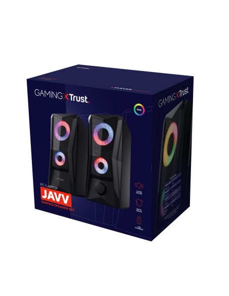 Trust GXT 606 JAVV altavoz Negro Alámbrico 12 W